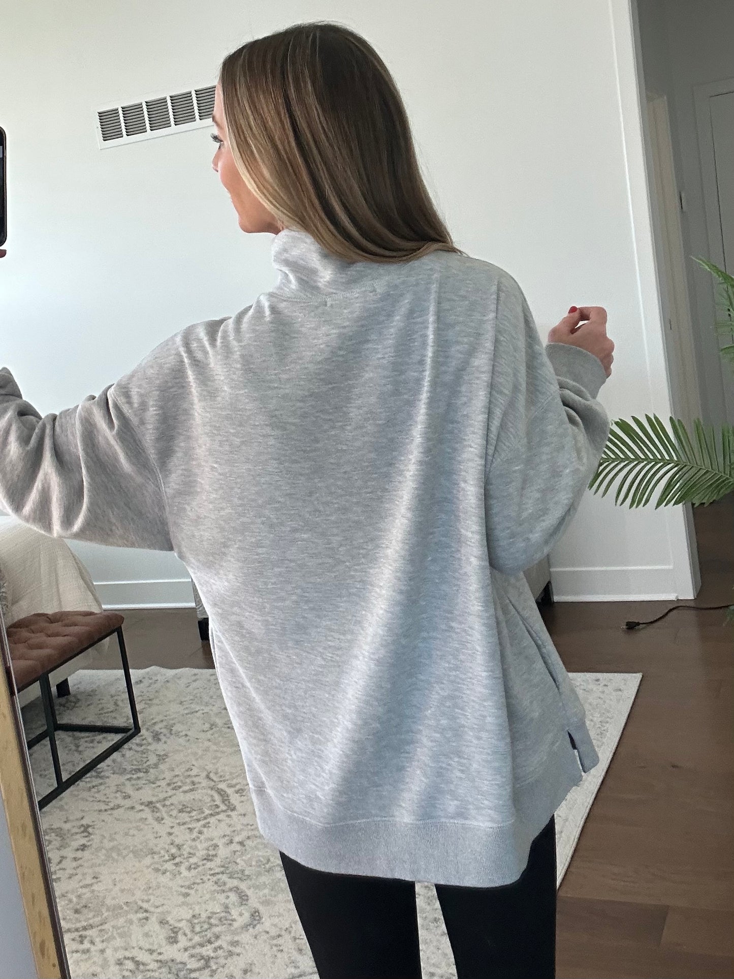 Indiana Mock Neck Sweatshirt