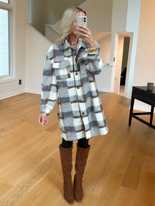 Checkered Coat