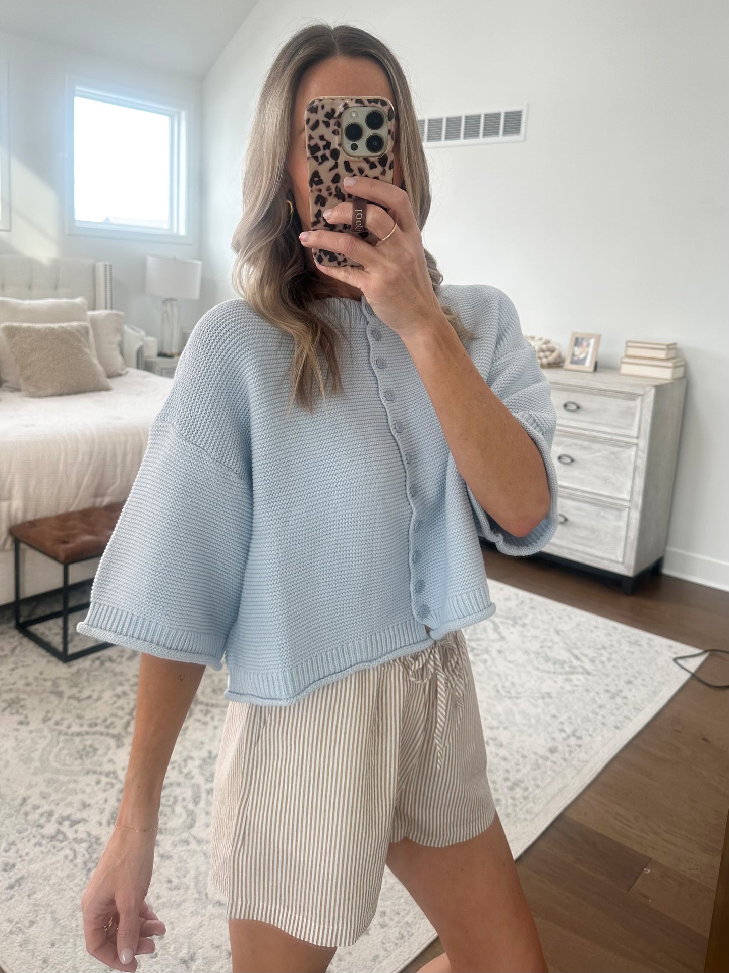 Baby Blue Cardi