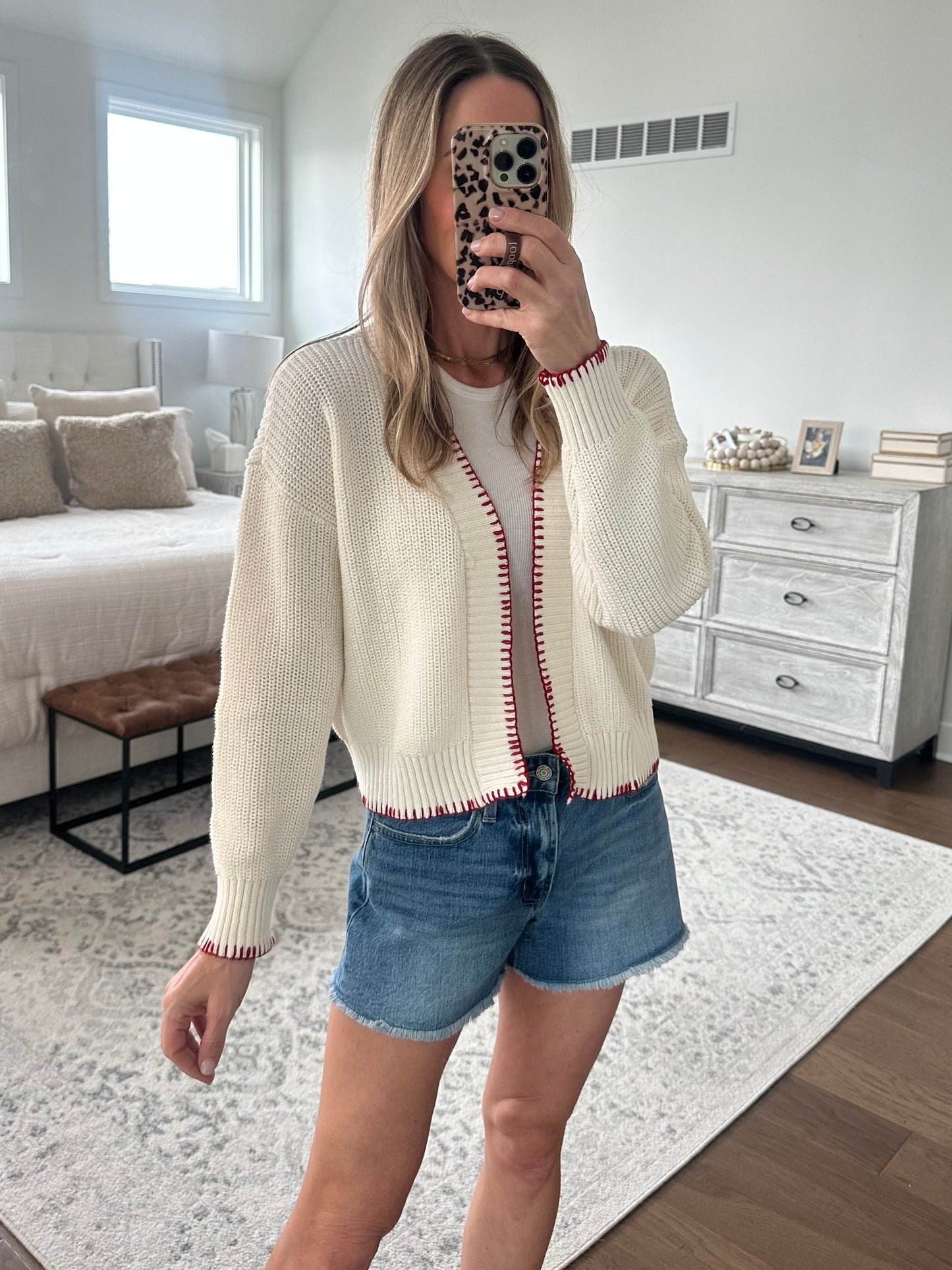 American Flag Cardigan