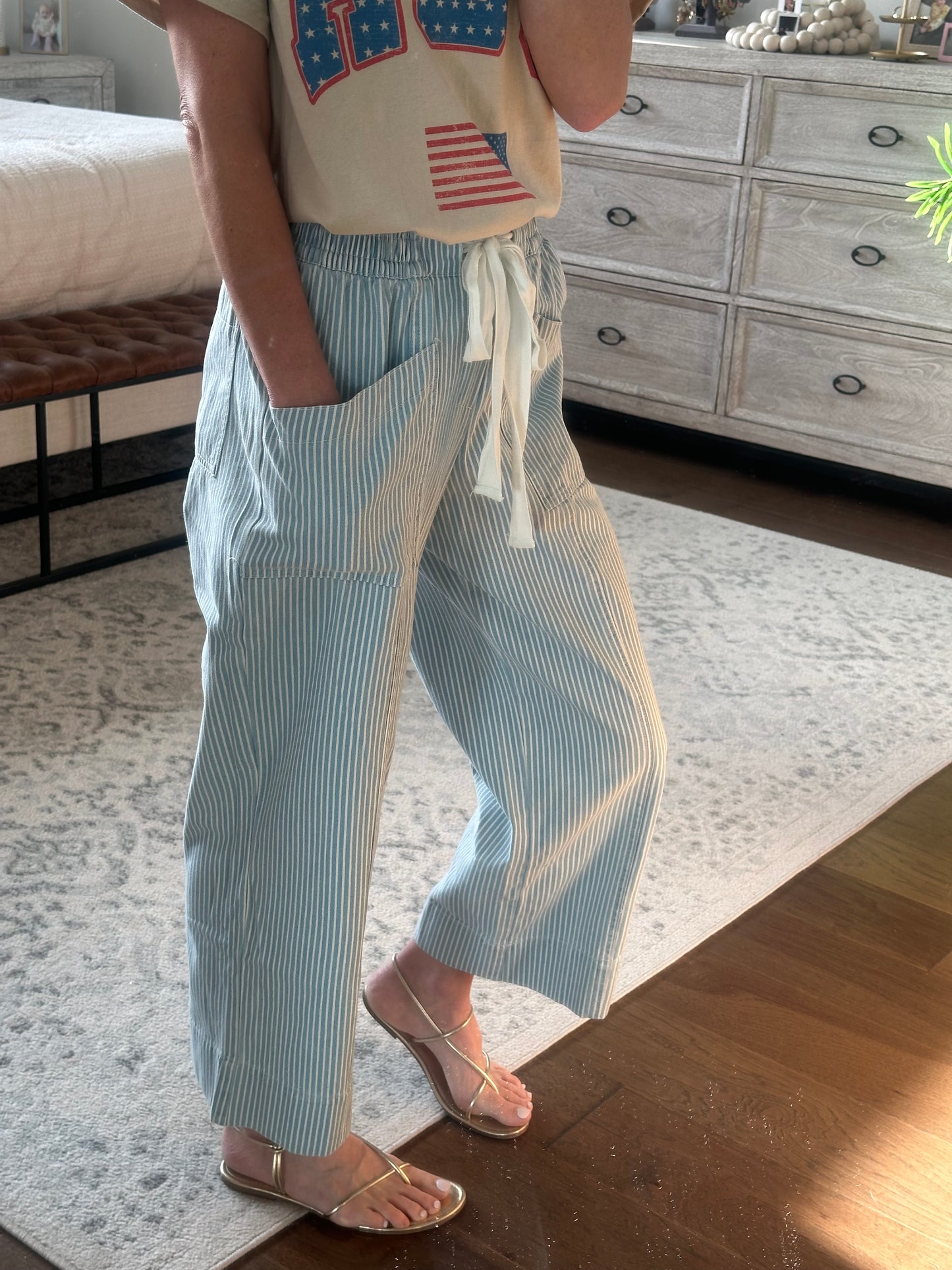 Pin Stripe Pants
