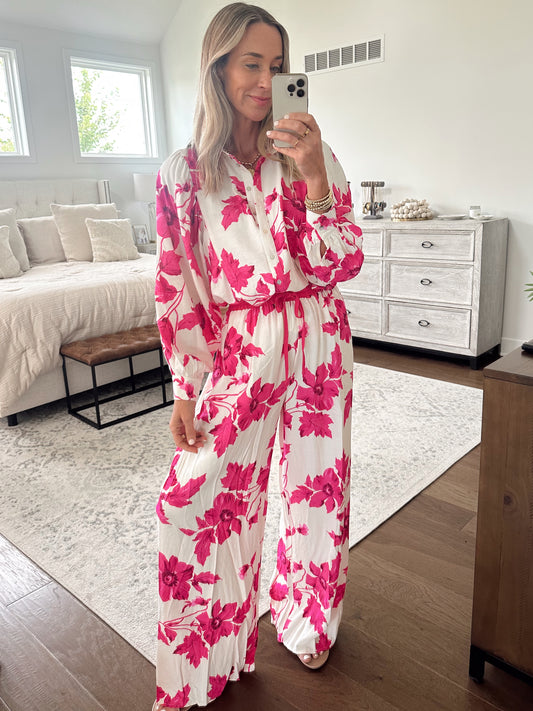 Floral Set- Pink
