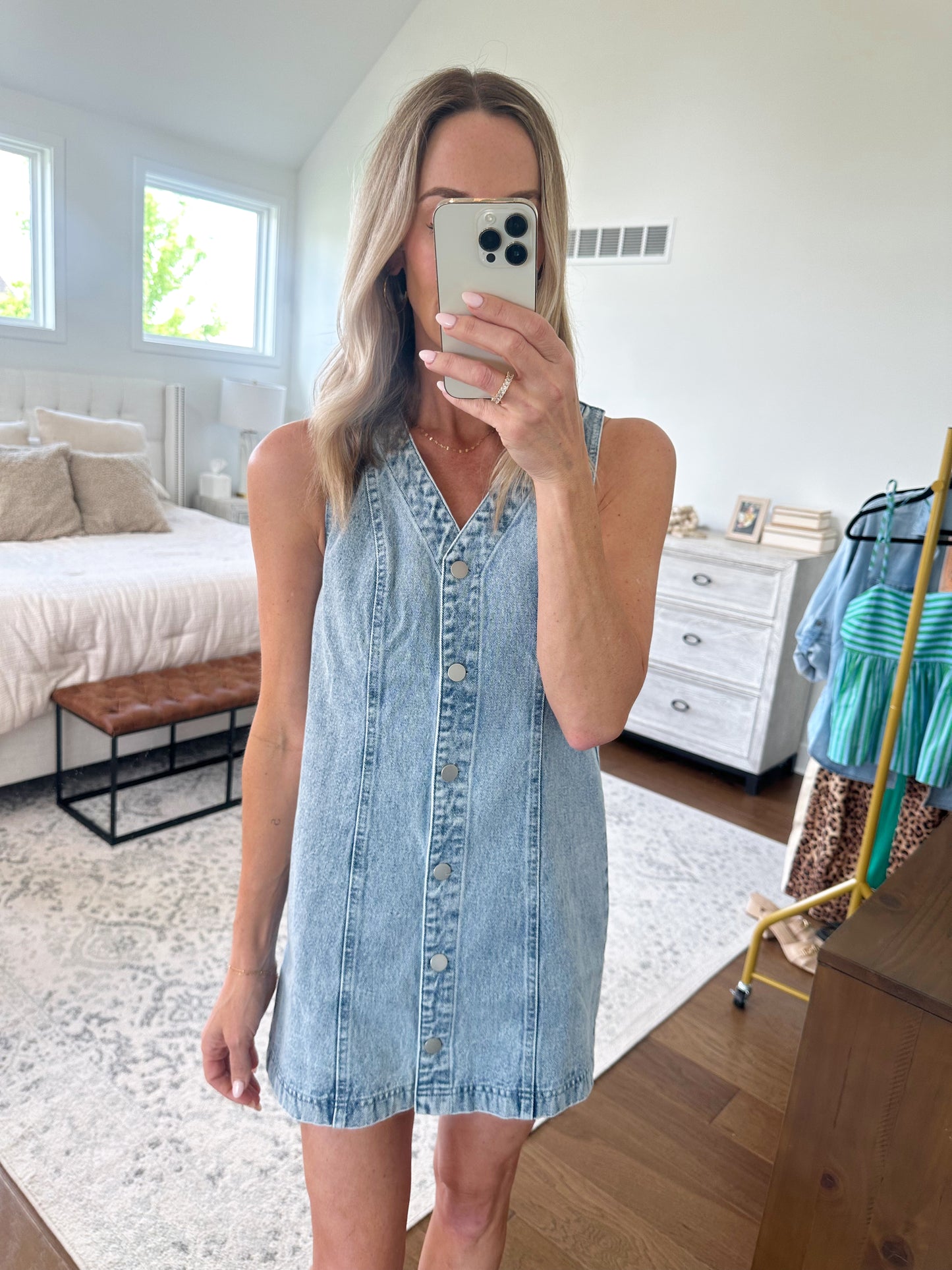 Denim Tank Dress