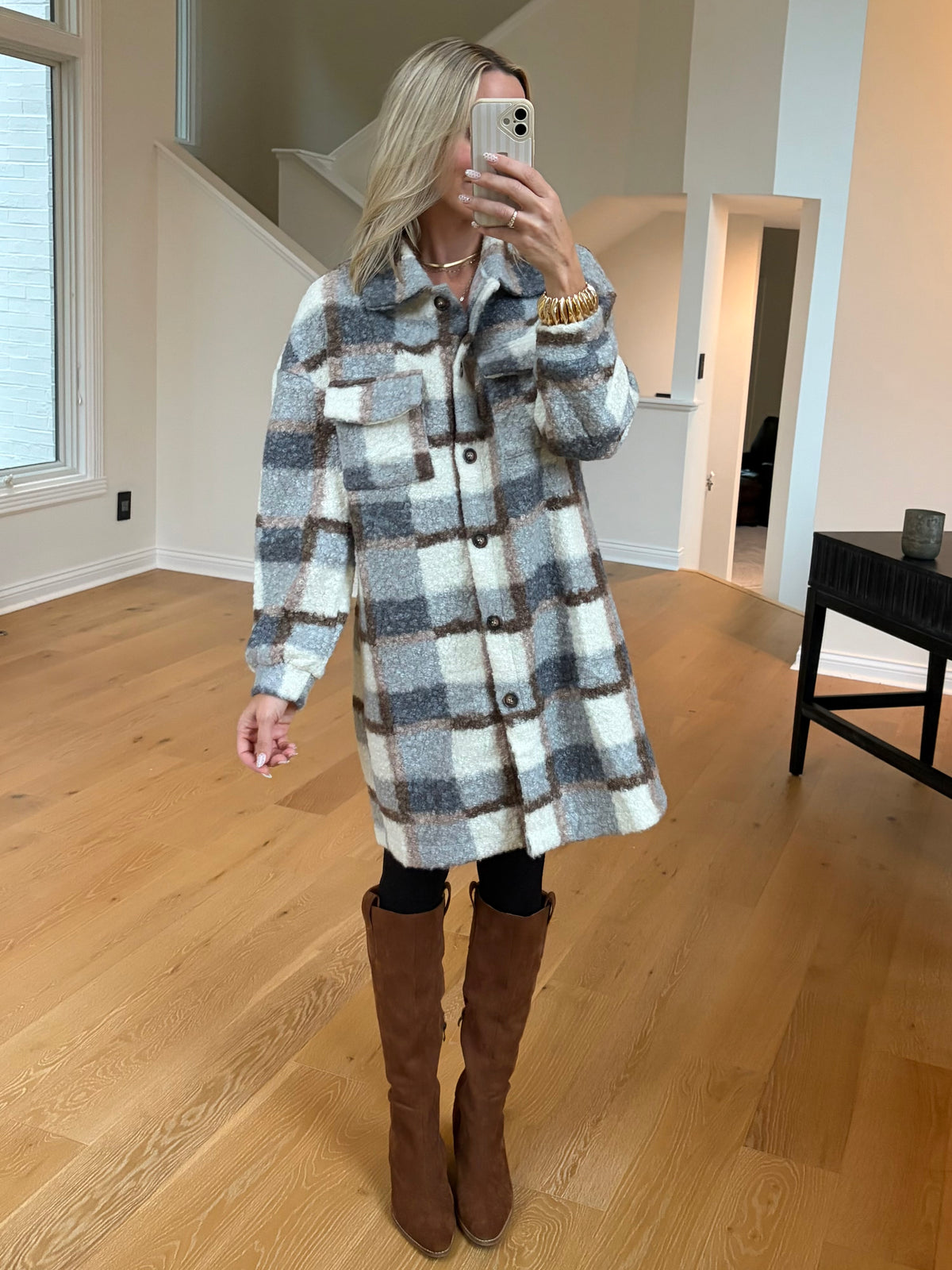 Checkered Coat