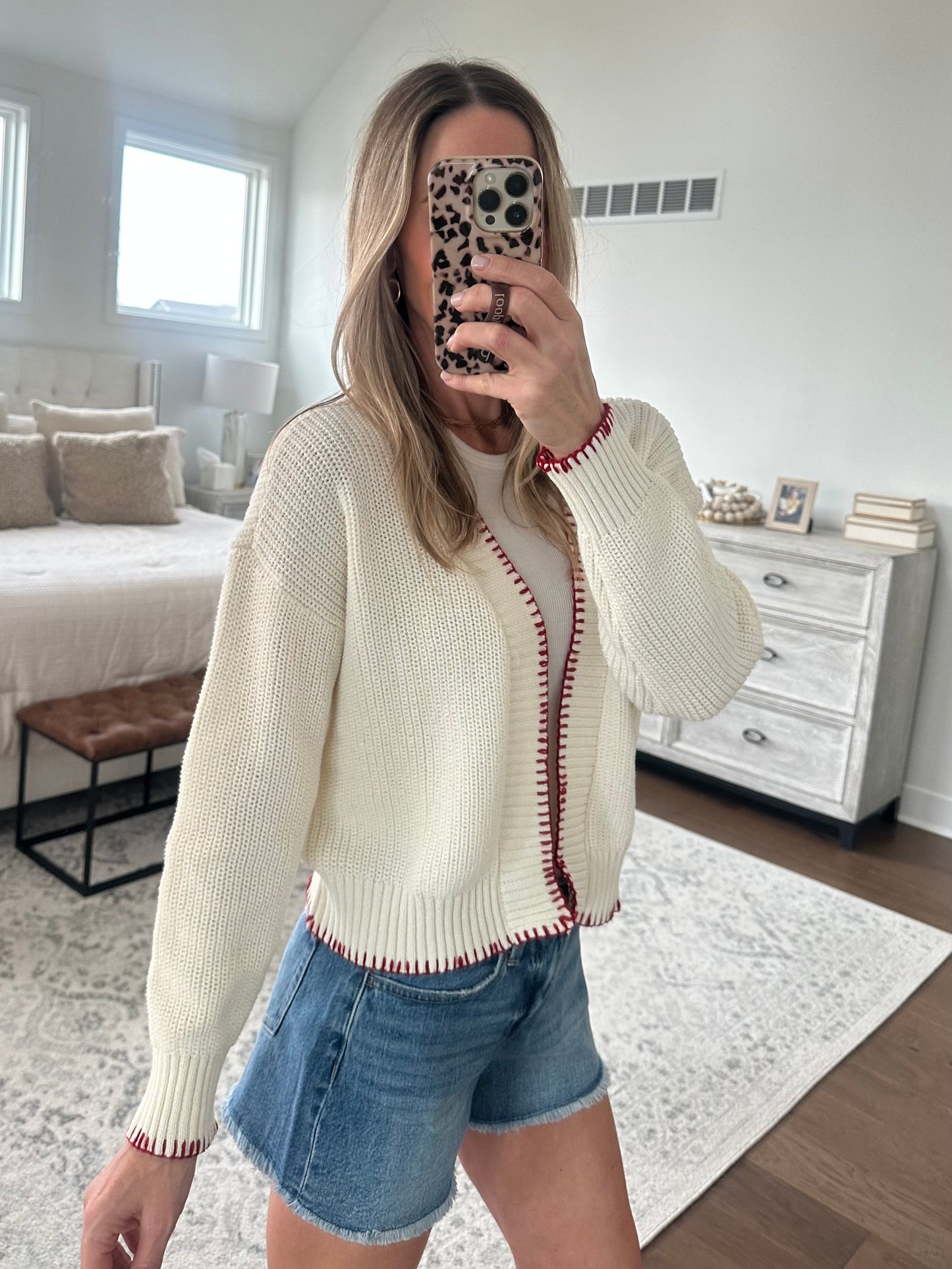 American Flag Cardigan