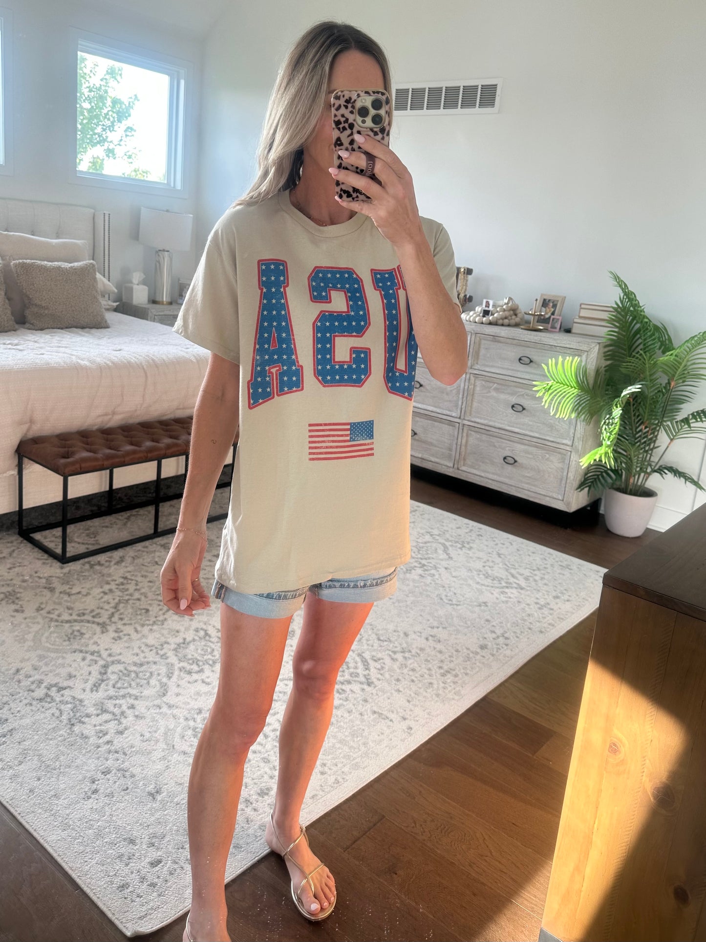 USA Oversized Tee