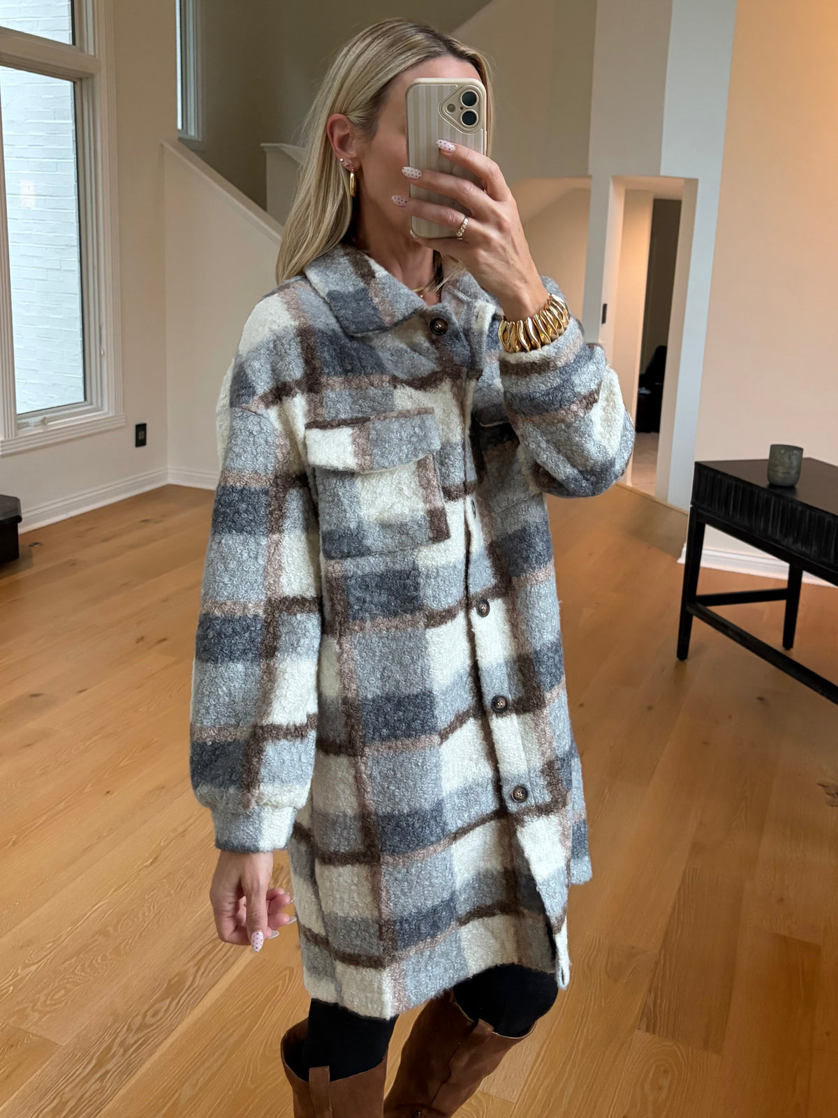 Checkered Coat