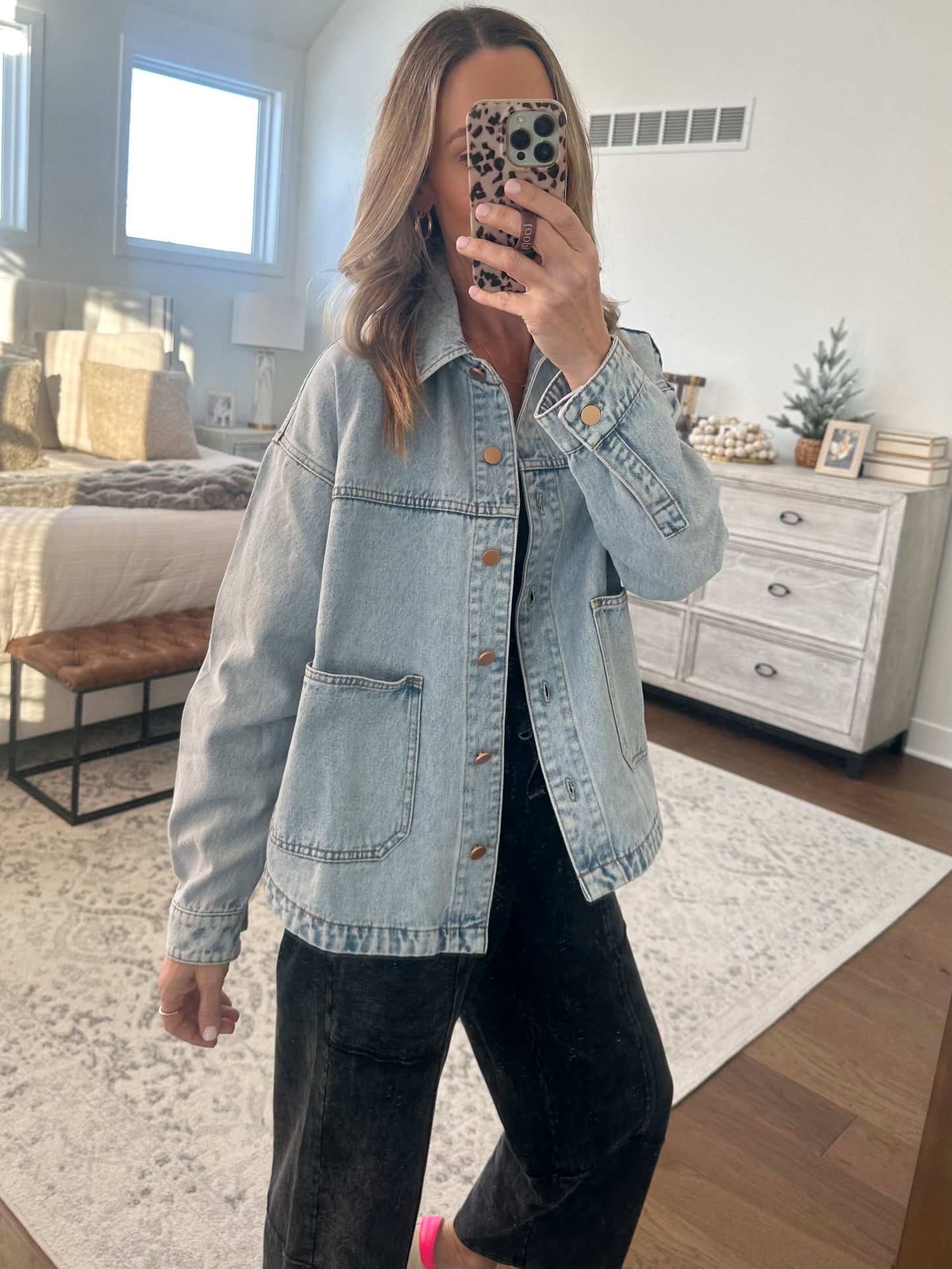 Light Wash Denim Jacket