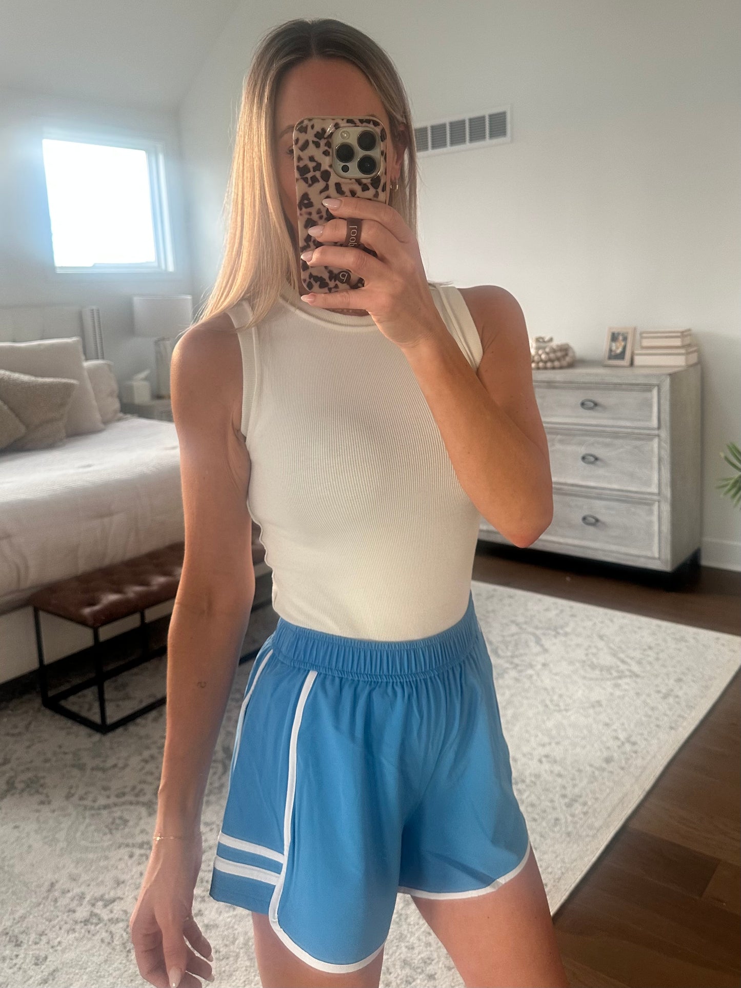 Active Shorts- Blue