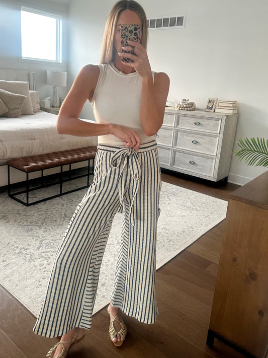 Navy/Ivory Lounge Pant