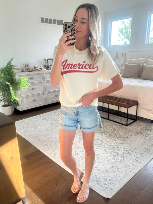 America Oversized Tee