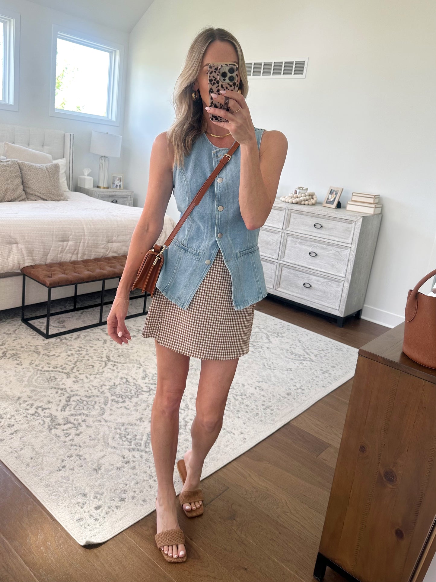 Denim Vest- Blue