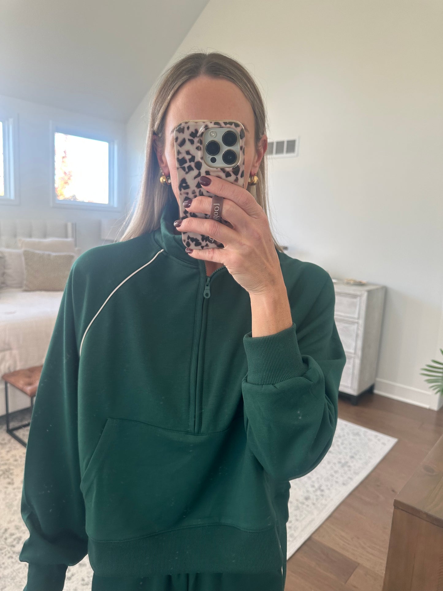 Hunter Green Track Suit