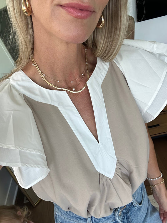 Three Strand Pearl Necklace
