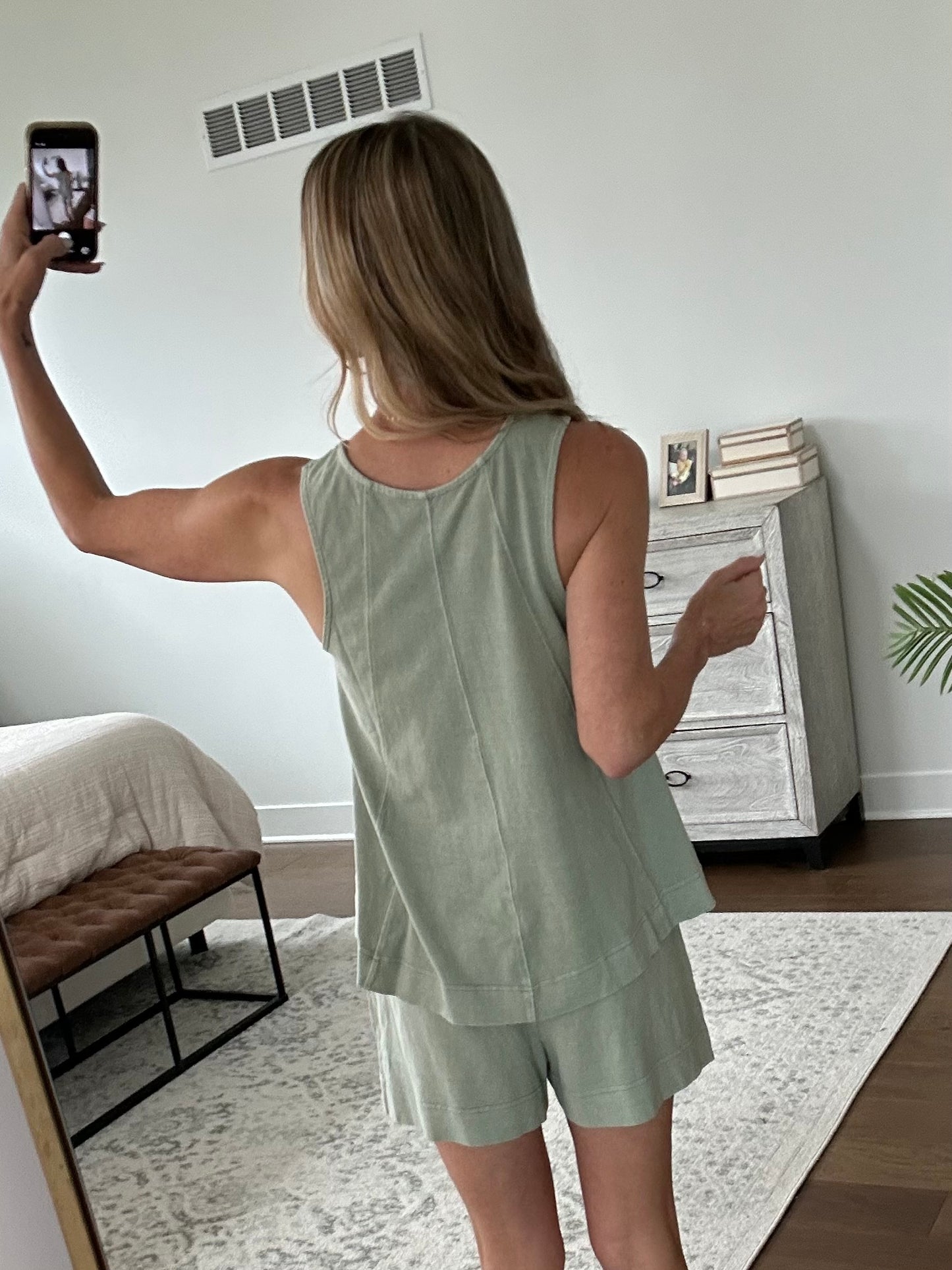 Tank Set- Sage Green