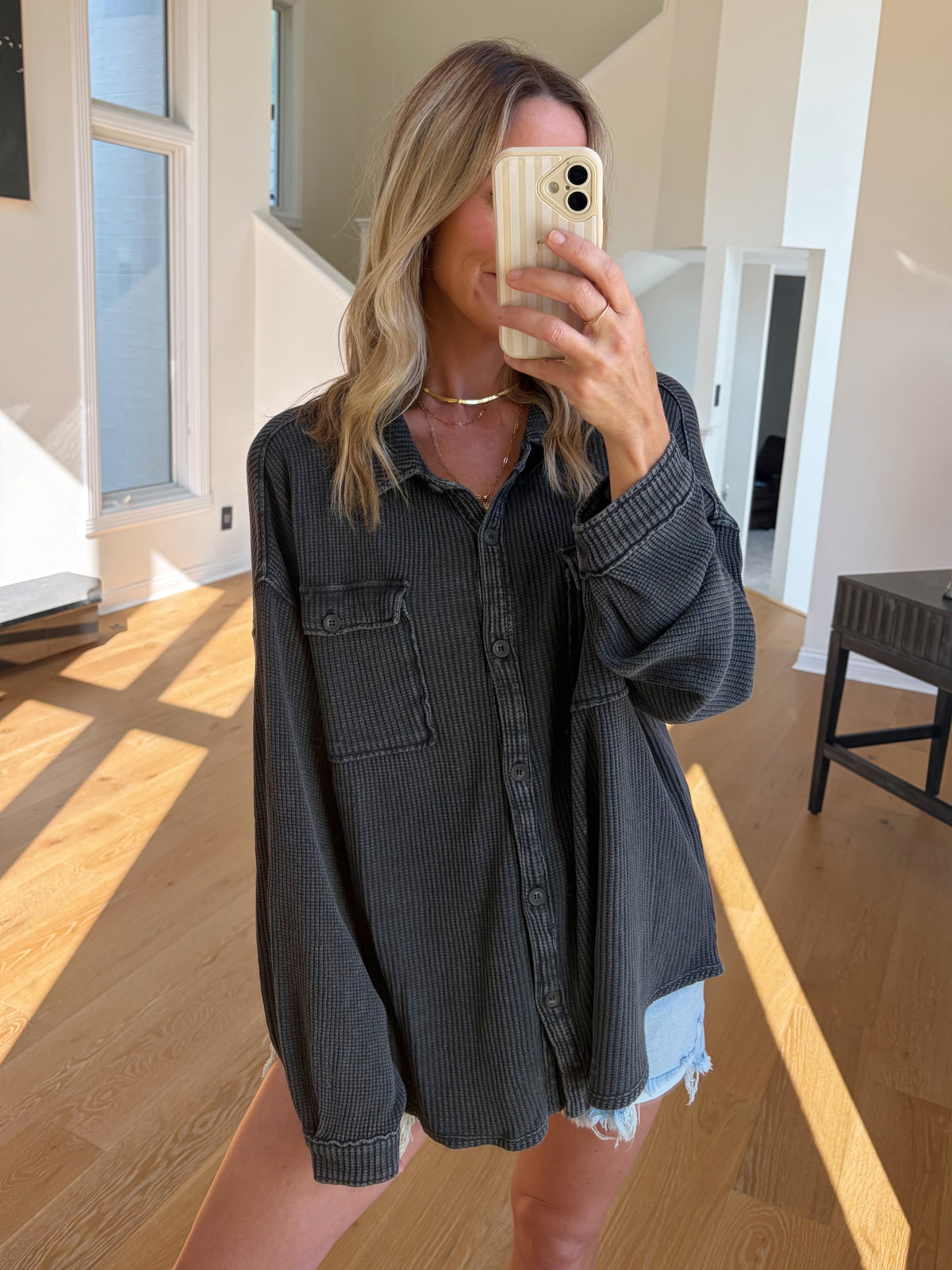 Soft Jacket- Vintage Black