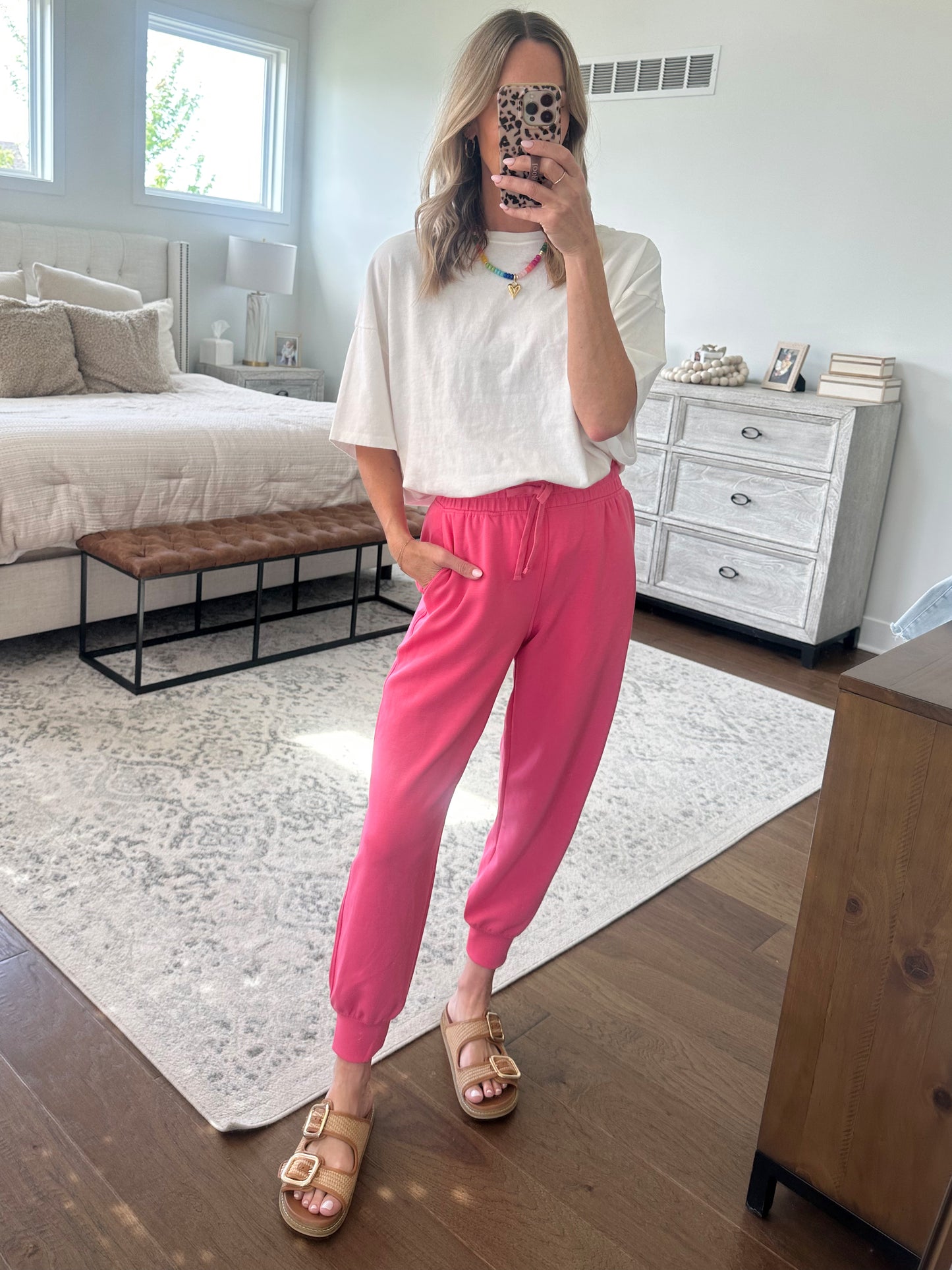 Pink Joggers