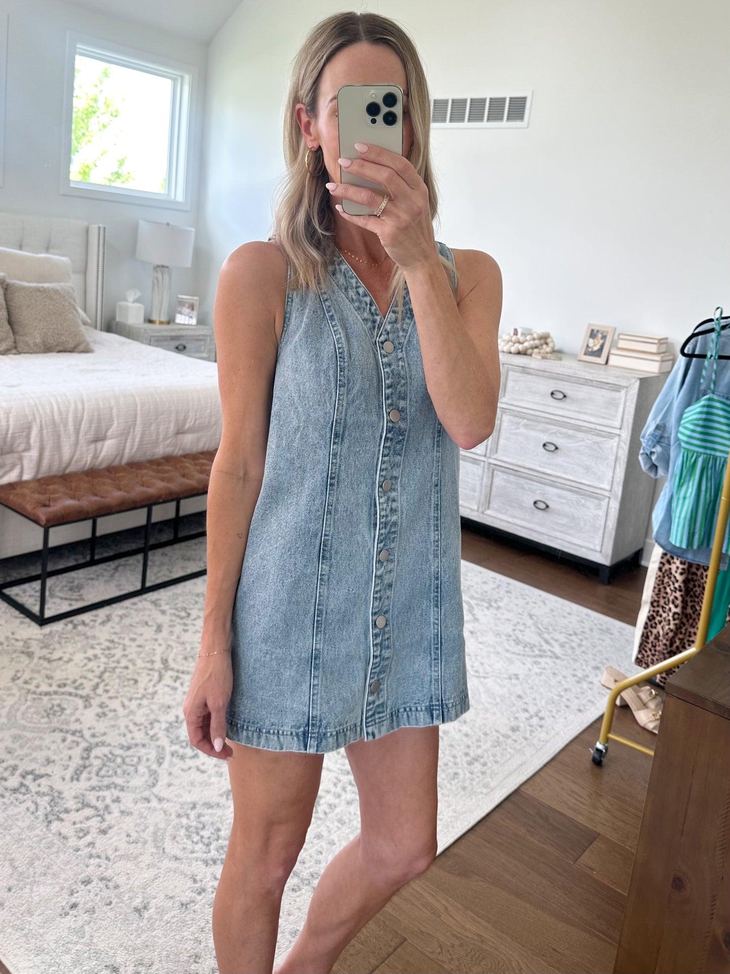 Denim Tank Dress