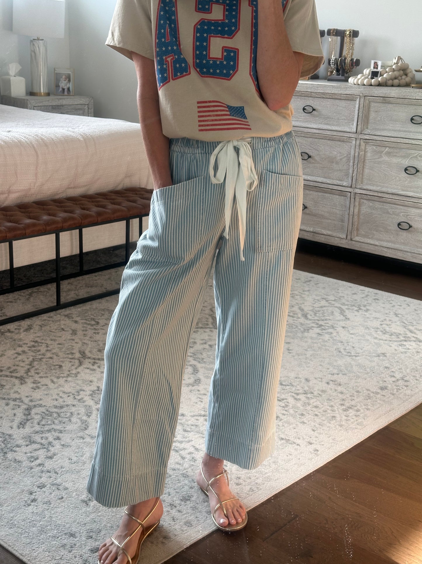 Pin Stripe Pants