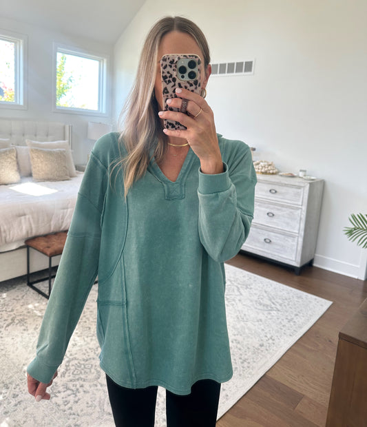 Green Pullover