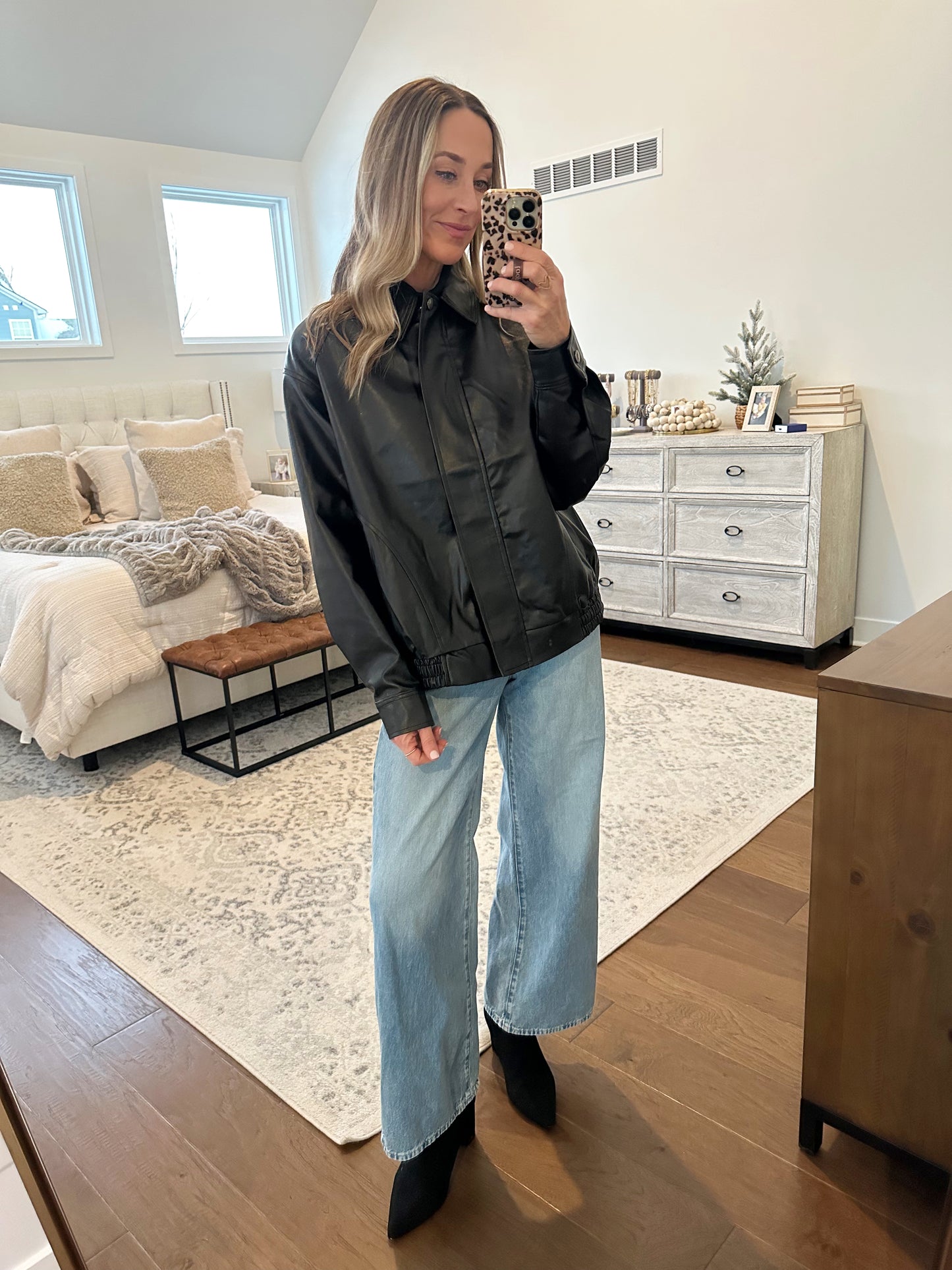 Bomber Jacket- Black