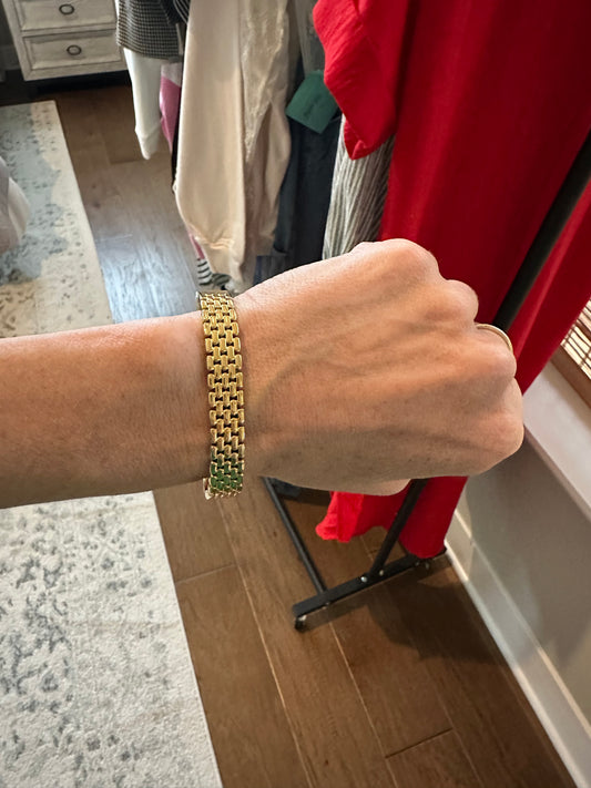 Woven Bangle Bracelet