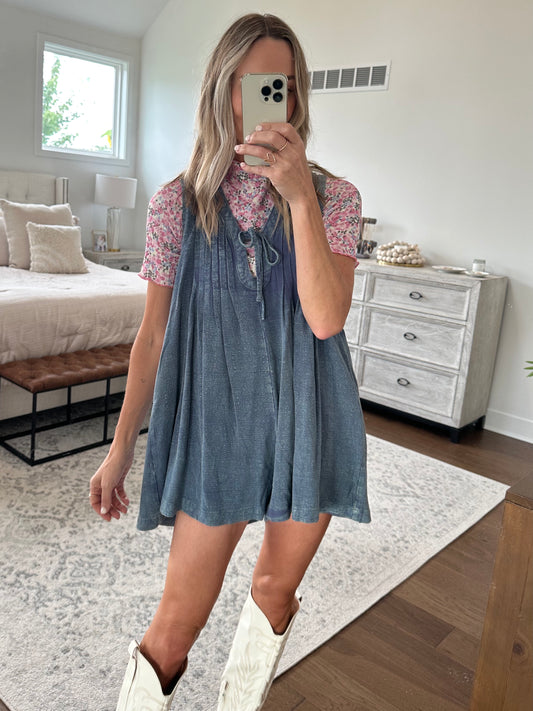 Soft Pleated Romper