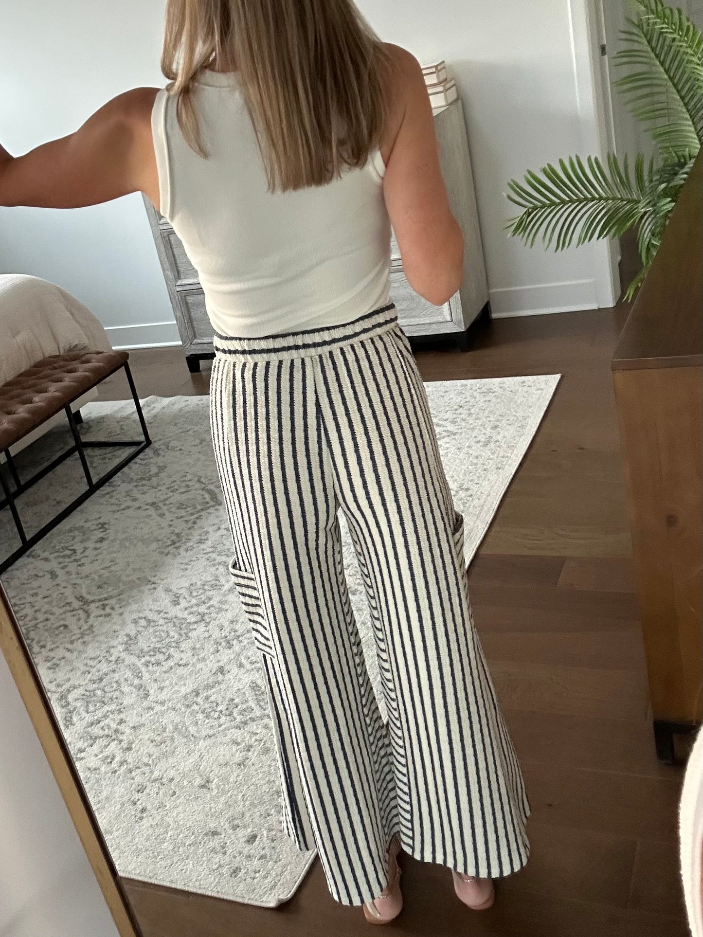 Navy/Ivory Lounge Pant