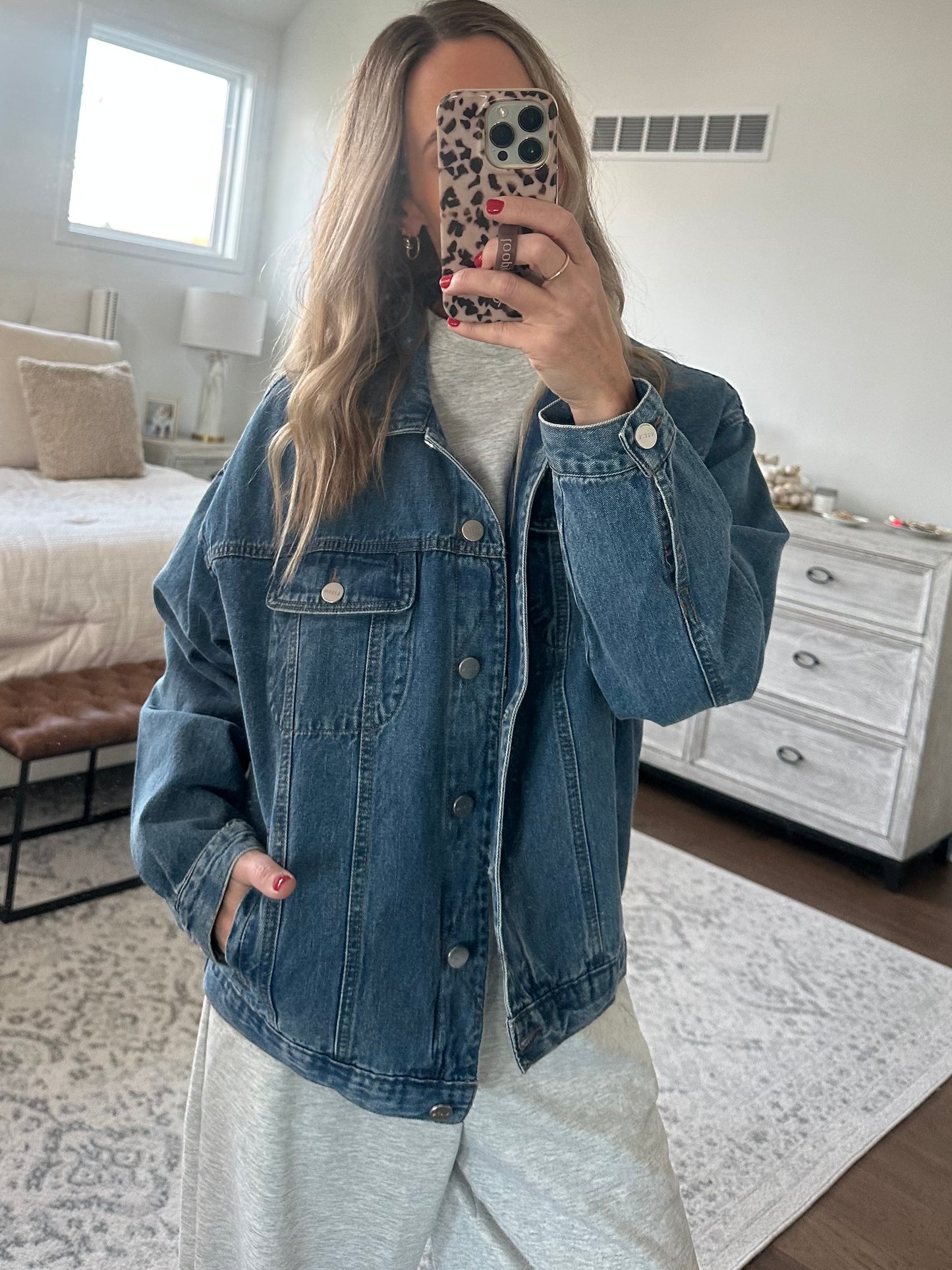 Oversized Denim Jacket