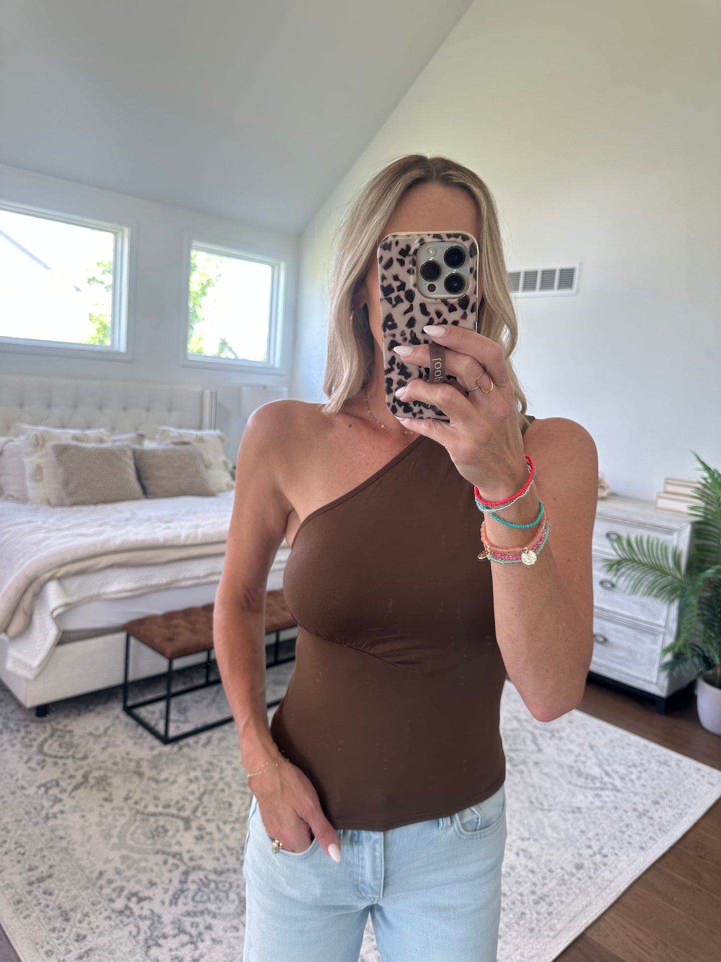 One Shoulder Tank