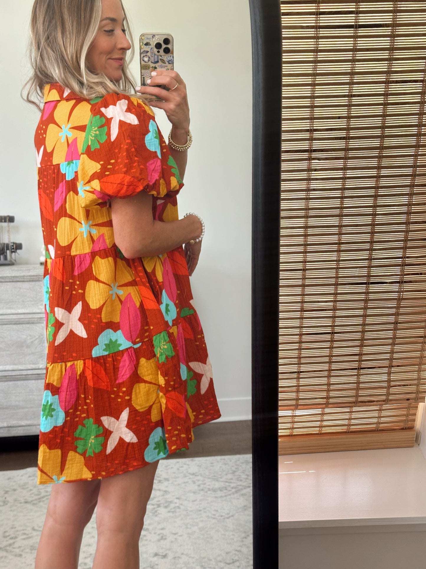 Boho Flower Dress