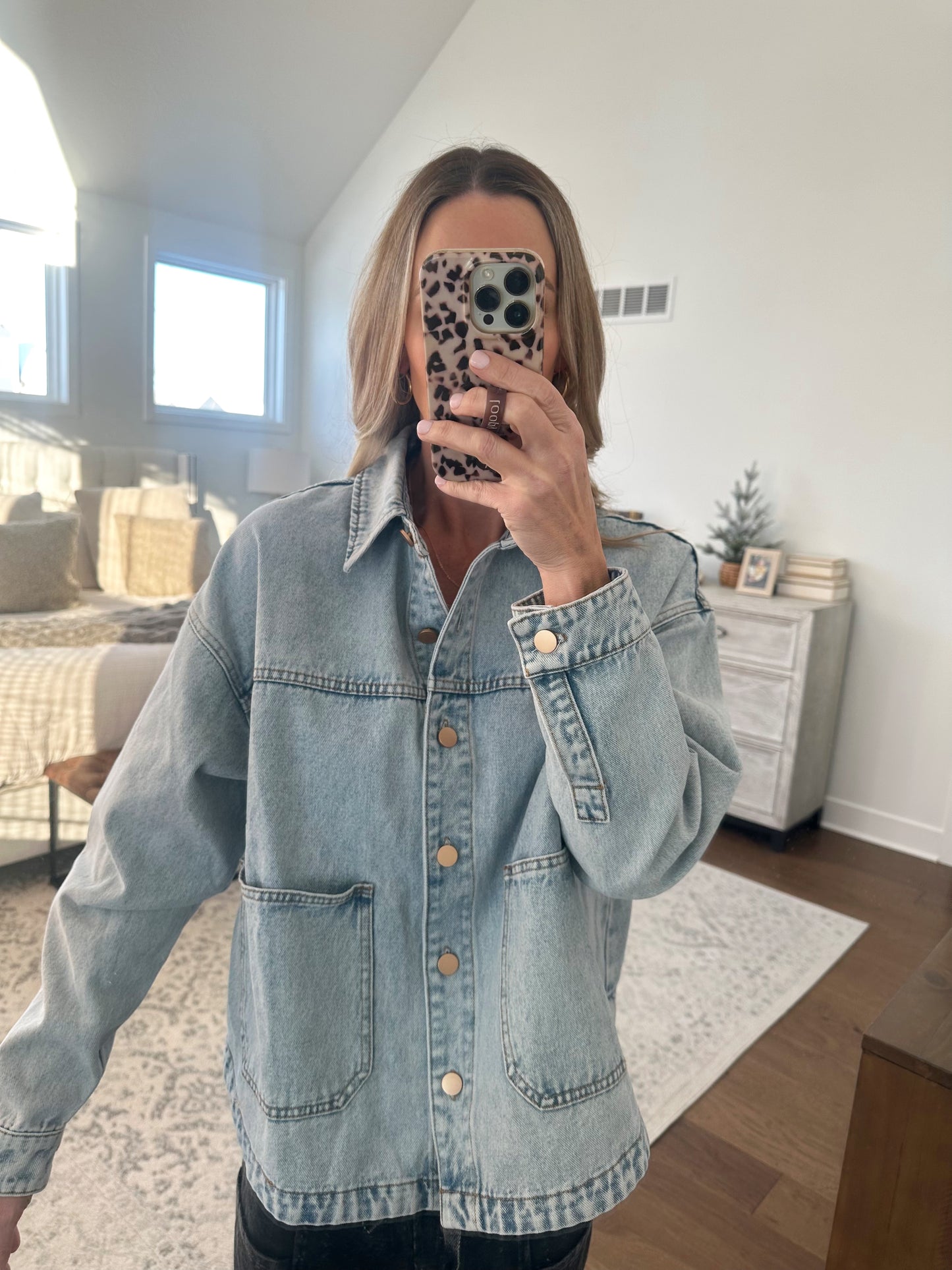 Light Wash Denim Jacket