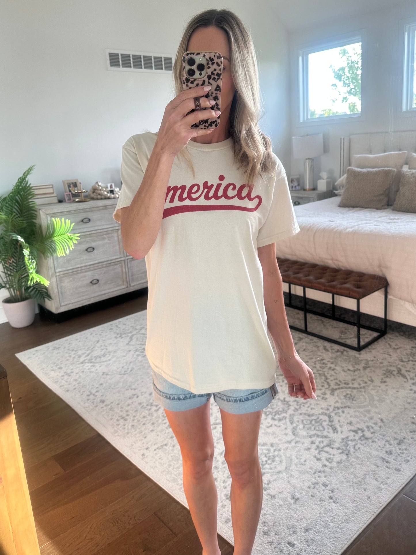 America Oversized Tee