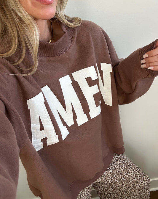 Amen/WWJD Reversible Sweatshirt