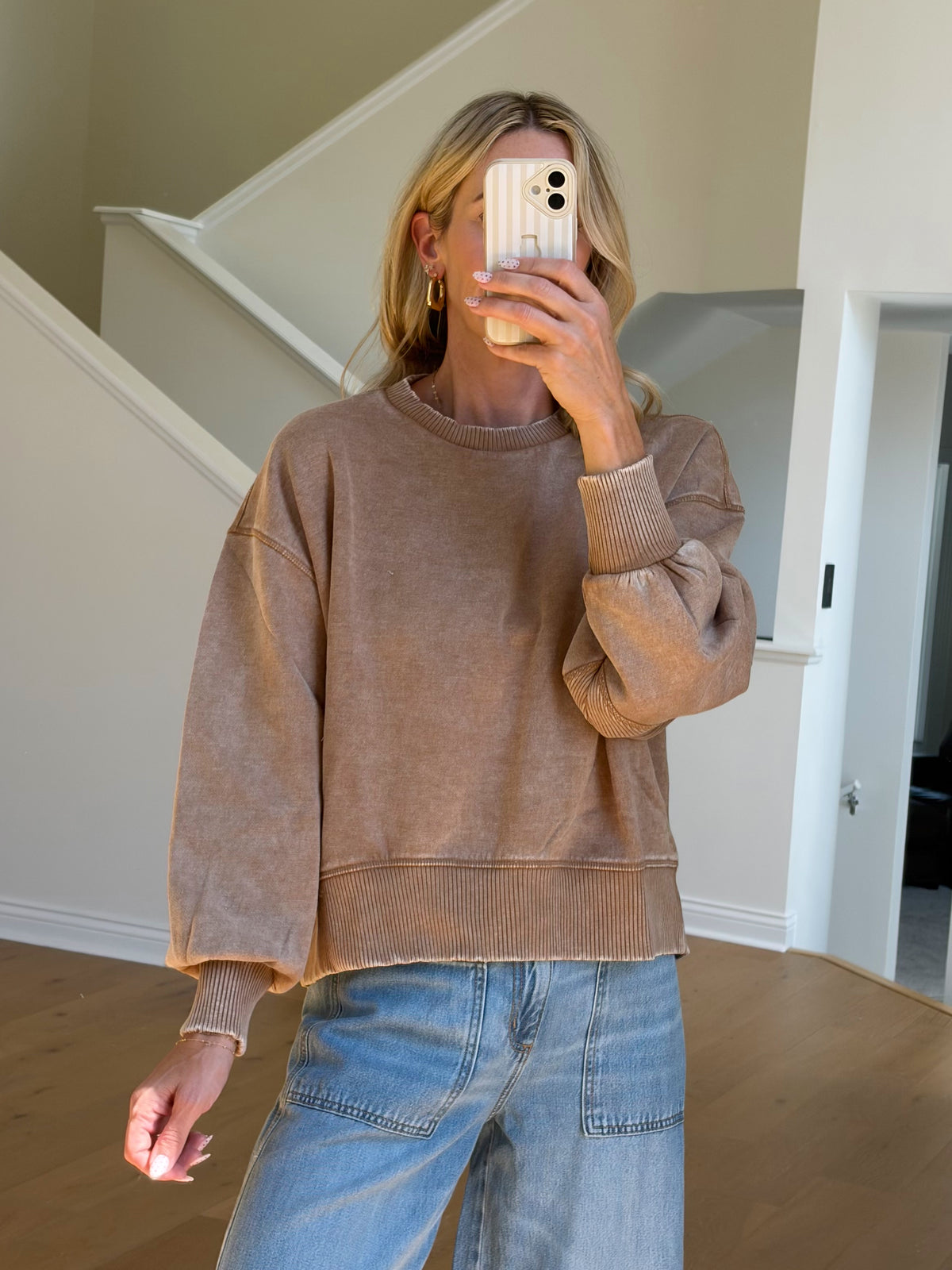 Camel Sweatshirt
