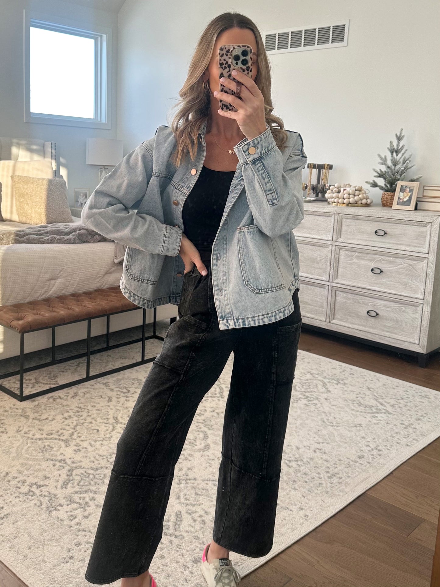 Light Wash Denim Jacket