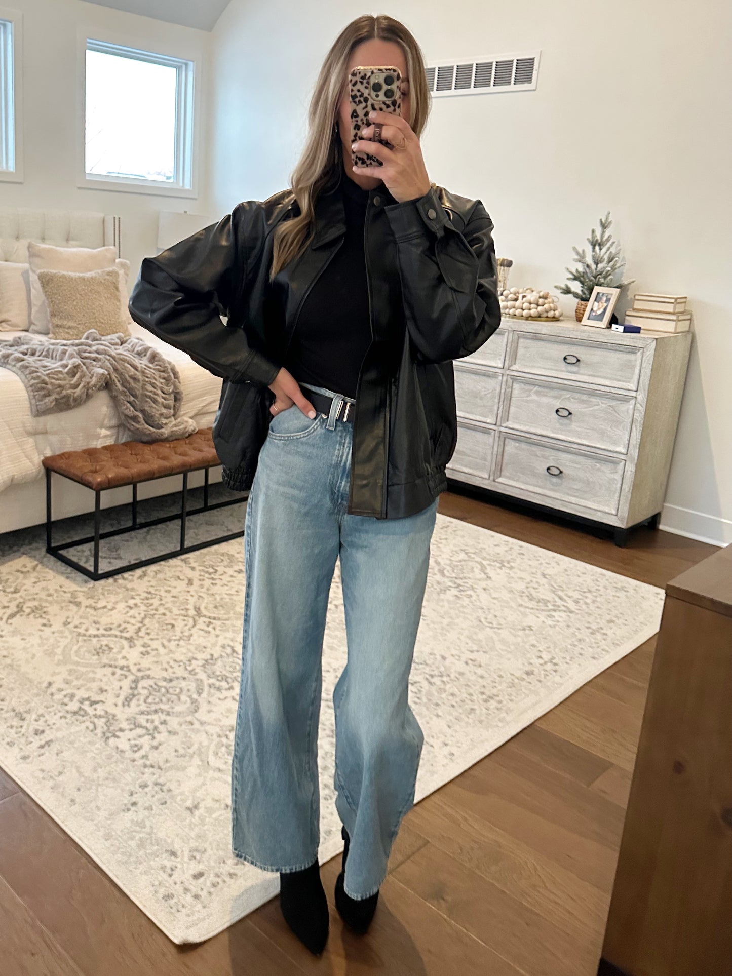 Bomber Jacket- Black