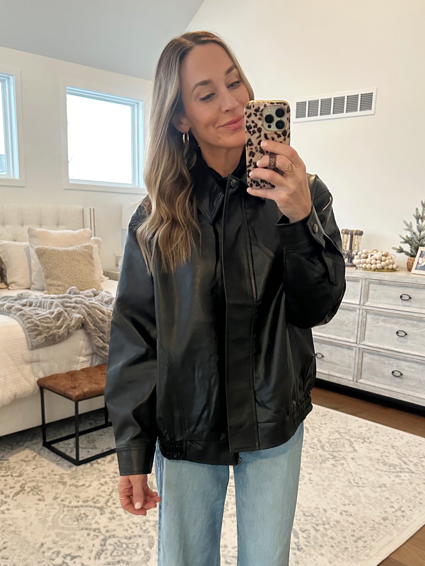 Bomber Jacket- Black