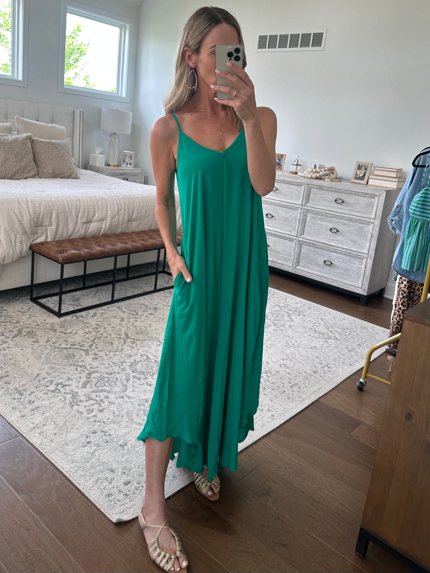 Green Maxi Dress