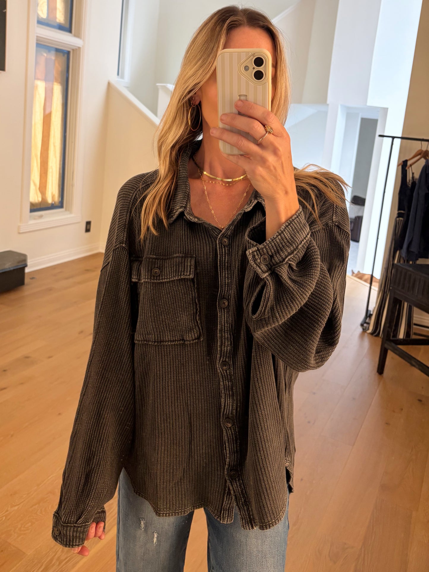 Soft Jacket- Vintage Black