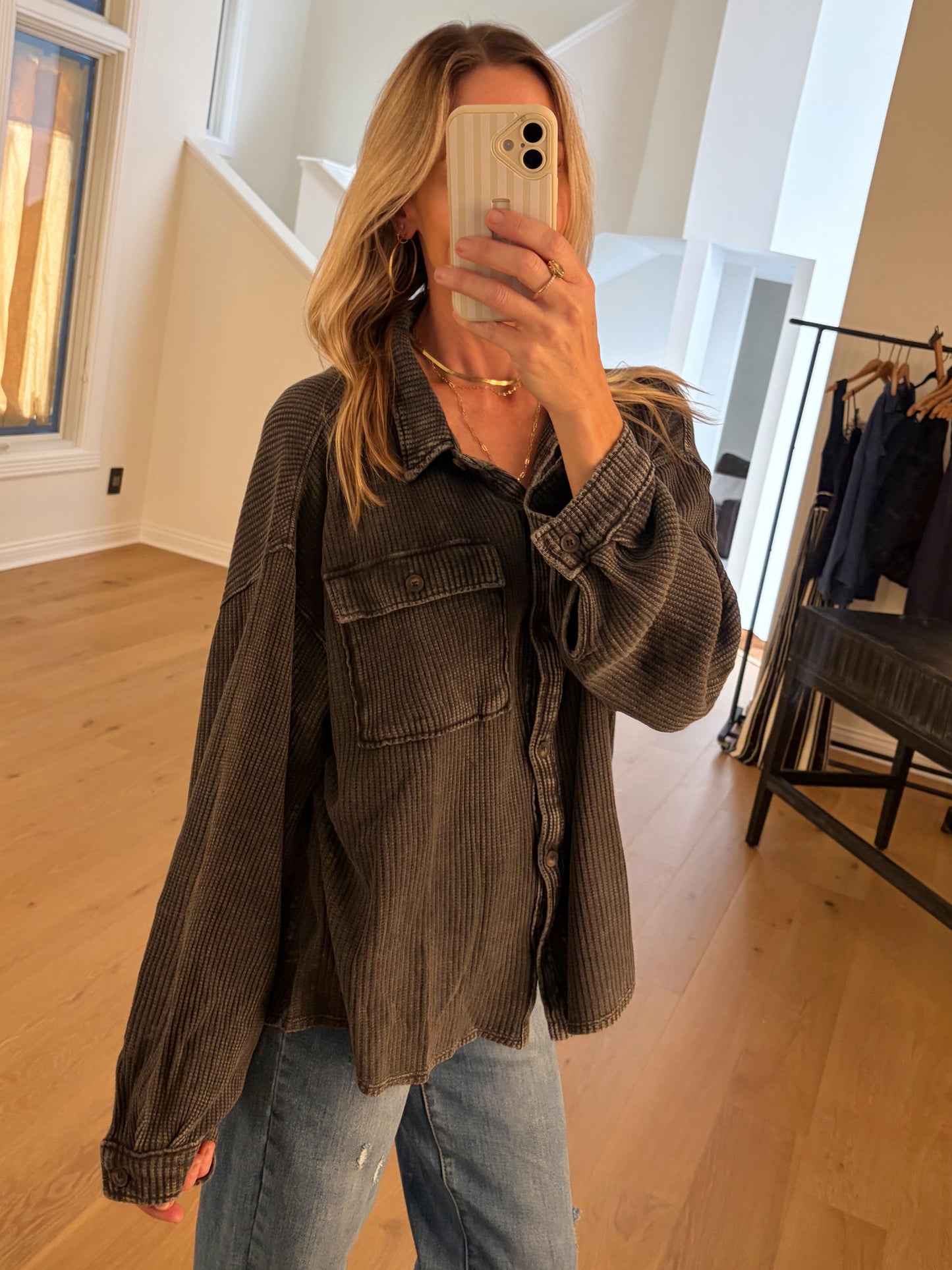 Soft Jacket- Vintage Black