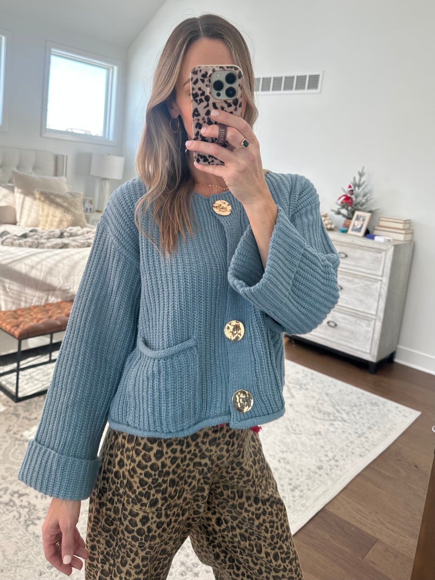 Baby Blue Cardigan