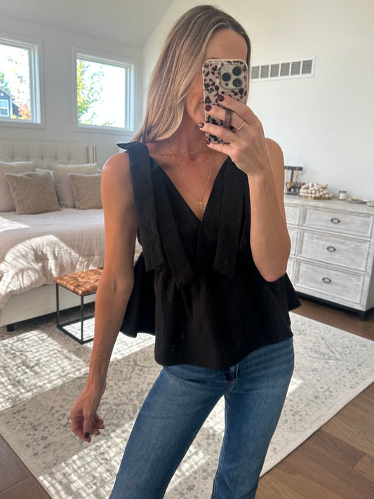 Black Bow Tank