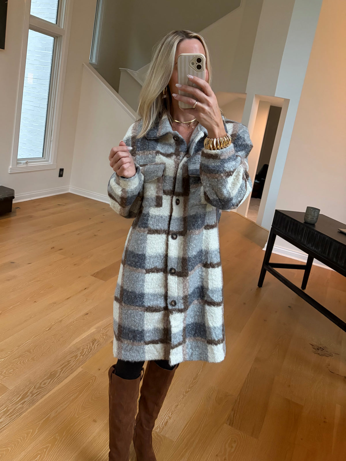 Checkered Coat