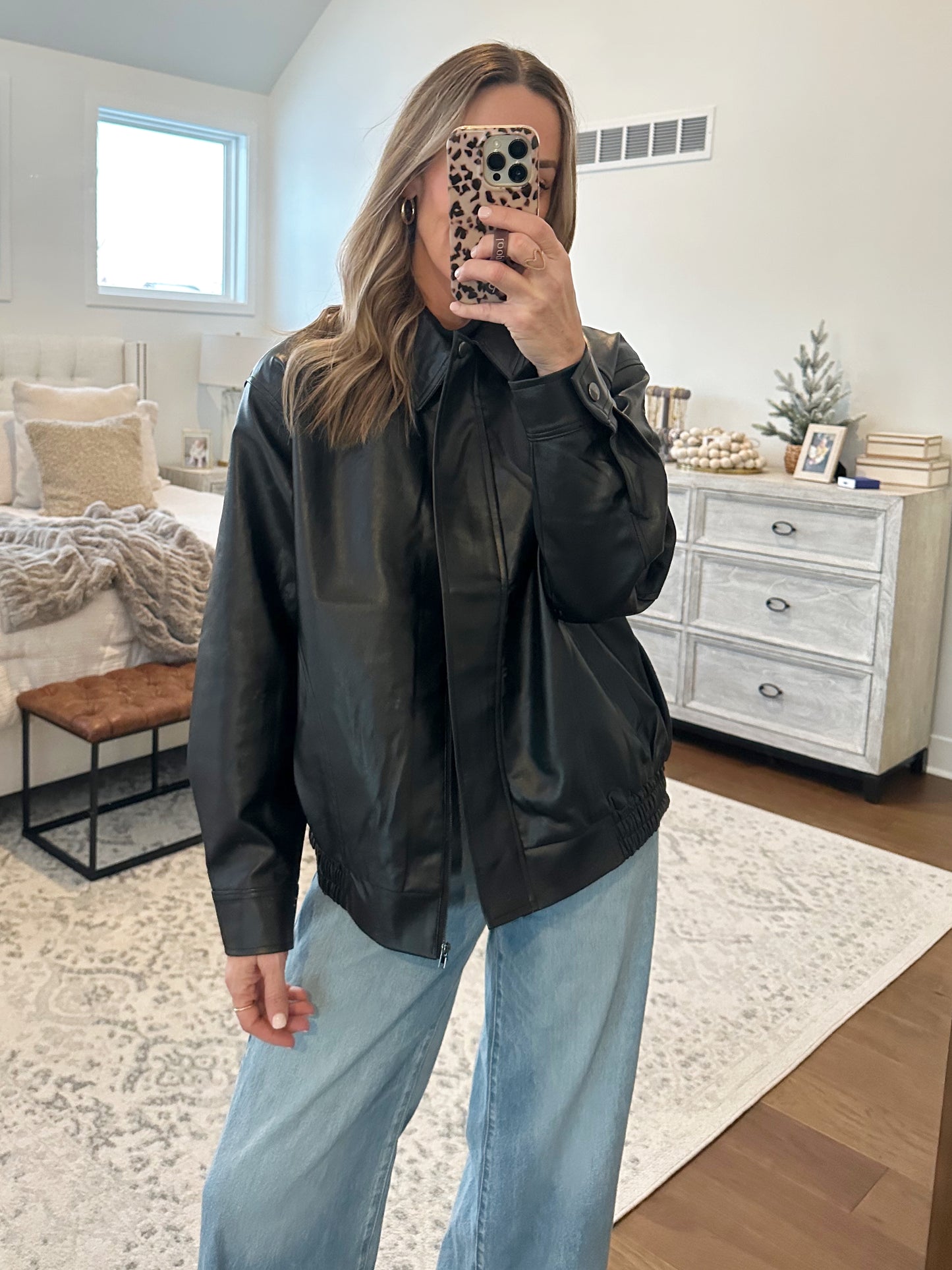 Bomber Jacket- Black