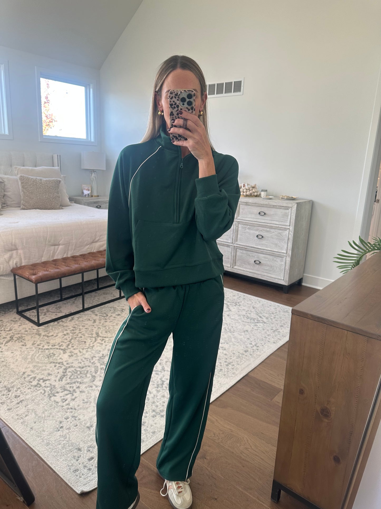 Hunter Green Track Suit