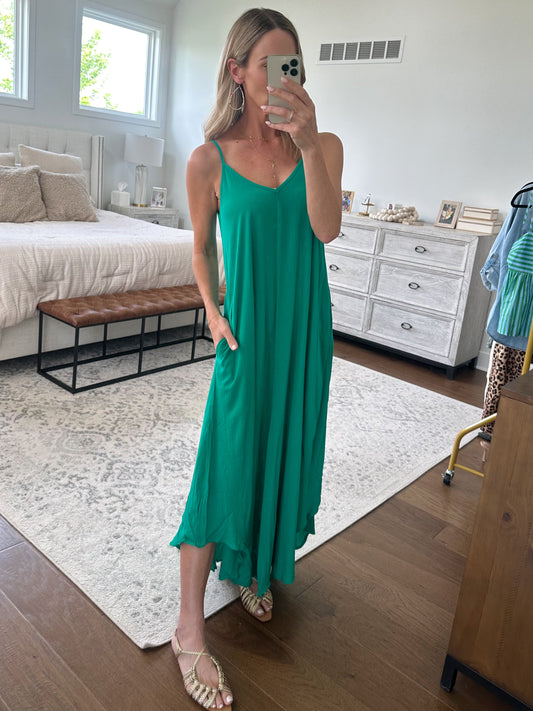 Green Maxi Dress