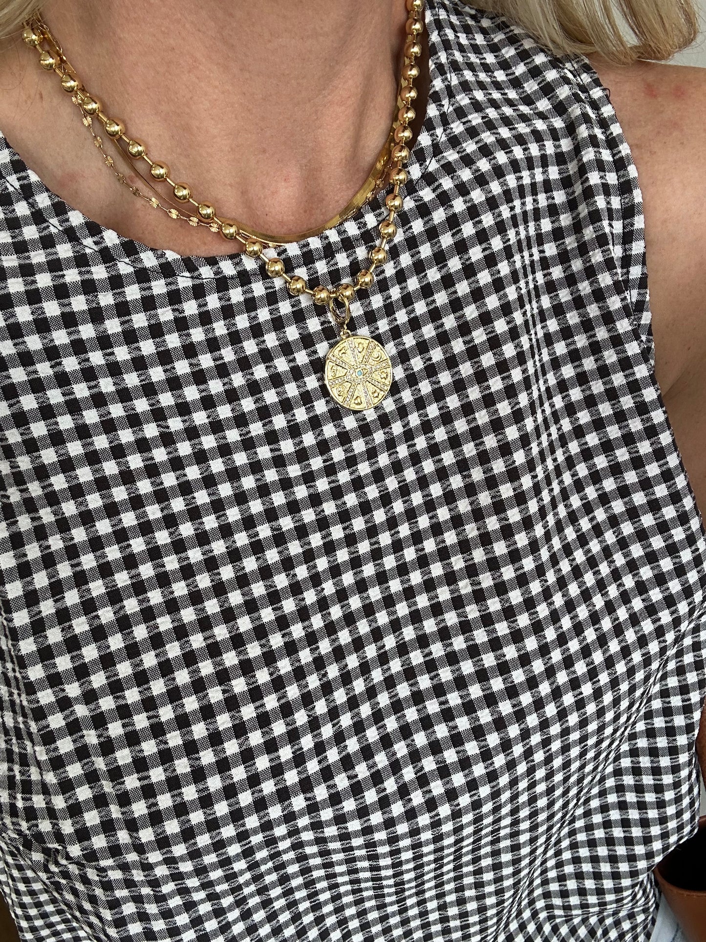 Gold Coin Necklace