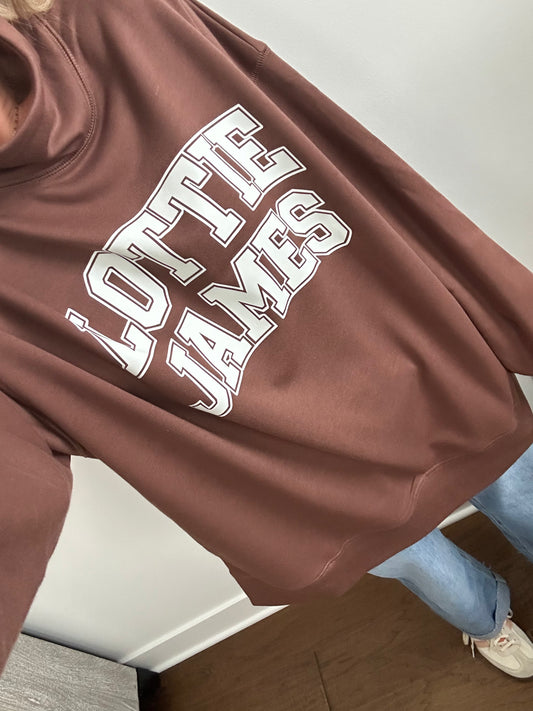 Lottie James Mock Neck Sweatshirt