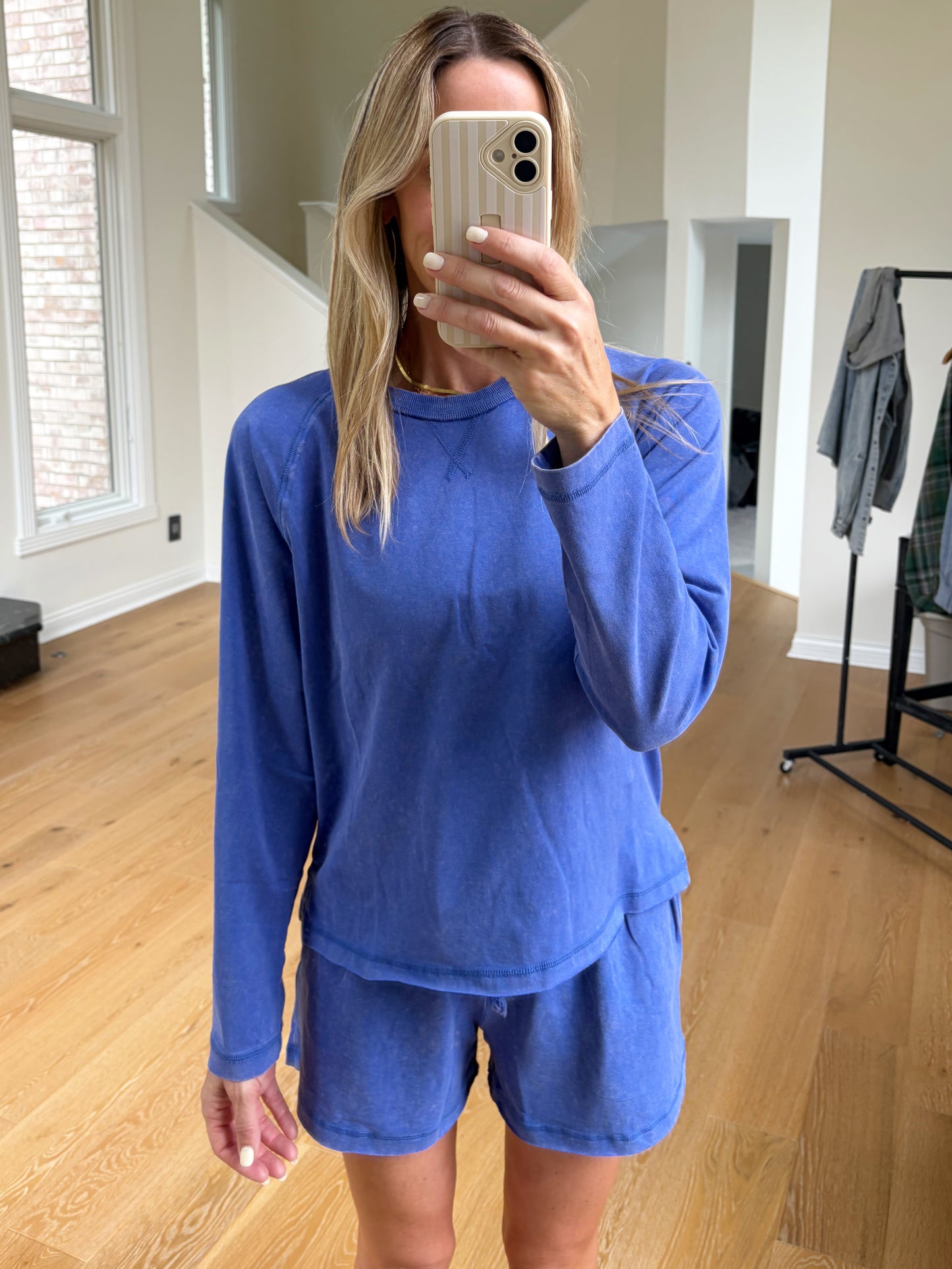 Cobalt Long Sleeve Set